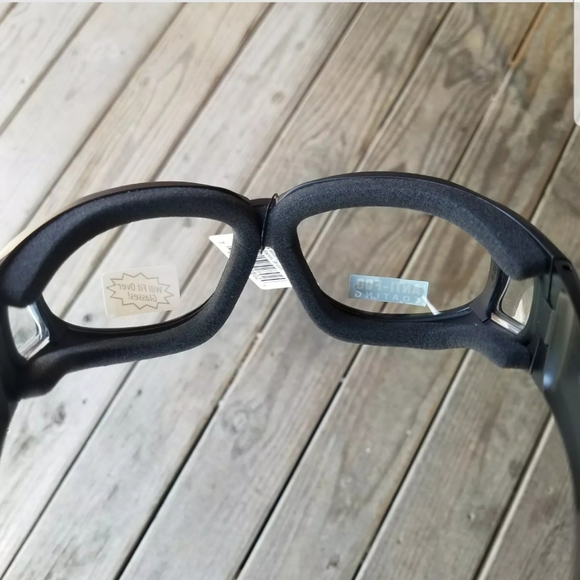 Men Motorcycle Z87 glasses Clear Men Motorcycle Z87 glasses Clear - Picture 7 of 7